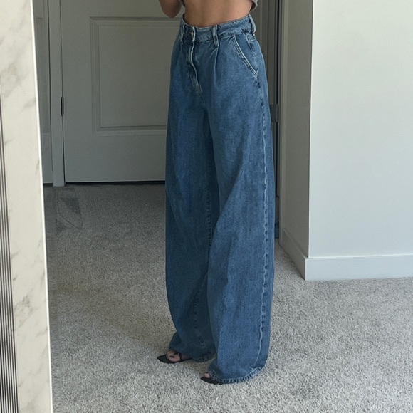 Zara Denim - Zara Wide Leg Jeans size 0